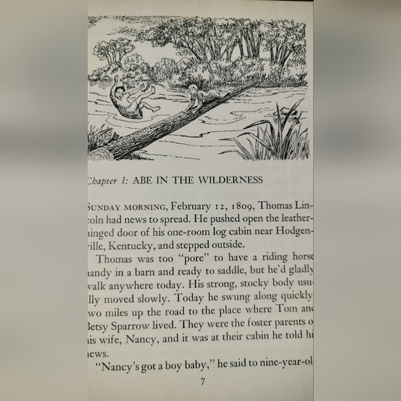 THE REAL STORY OF ABRAHAM LINCOLN  old book - Picture 2 of 9